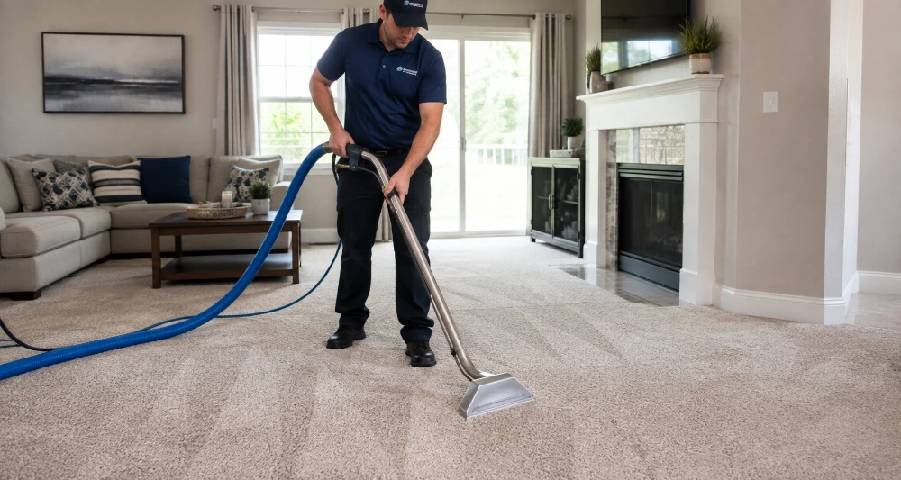 Residential carpet cleaning Medford Oregon — professional truck-mounted service